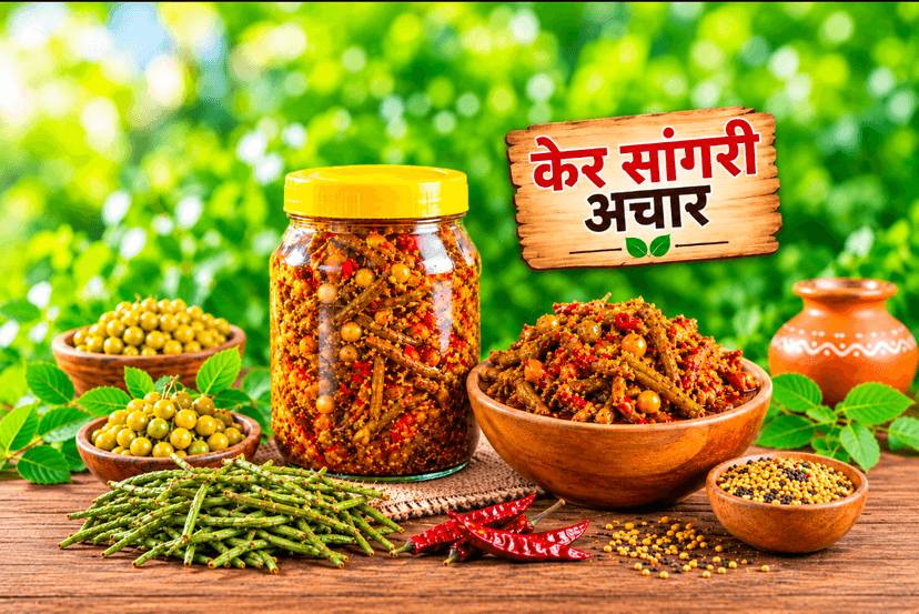Authentic Ker Sangri Achar – Traditional Rajasthani Pickle